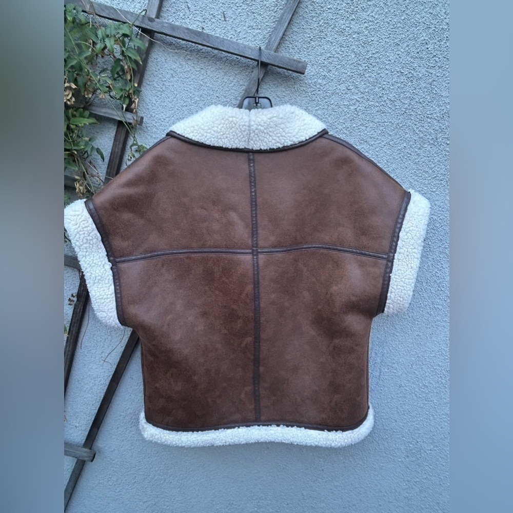 L'Academie Miri Vest in Dark Brown Size XS - Picture 7 of 10